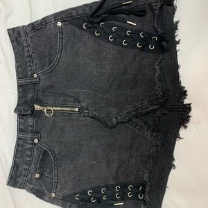 Fashionnova Cobra Denim Skirt